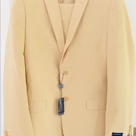 Bravemen Mens 2 Piece Suit Small 52L/46W new - Picture 2 of 7